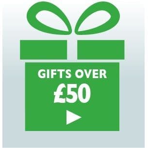 Gifts over £50